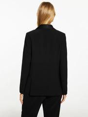 POLISHED CREPE SHAWL COLLAR BLAZER | Talbots for sale