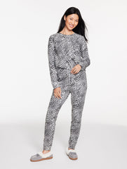 JOGGER SLEEP SET - SWIRLY ANIMAL | Talbots for sale