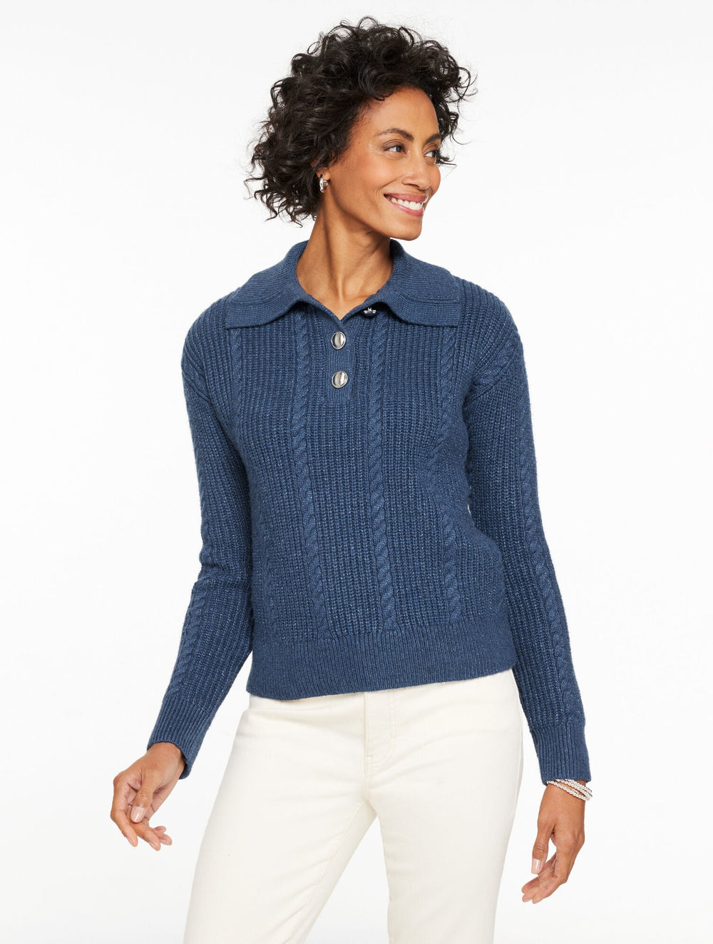 JOHNNY COLLAR PULLOVER | Talbots near me