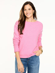 WHIPSTITCH BATEAU NECK PULLOVER | Talbots discount