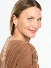 RADIATING RIB BOATNECK SWEATER | Talbots for sale