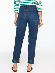EVERYDAY RELAXED JEANS - TARTAN CUFF | Talbots near me