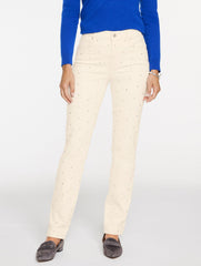 STRAIGHT LEG RHINESTONE JEANS | Talbots on sale
