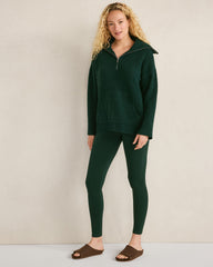 BOUCLE HALF-ZIP PULLOVER | Talbots online