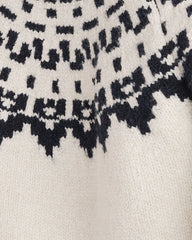 ORGANIC COTTON BLEND JUNEAU FAIR ISLE CREWNECK SWEATER | Talbots online