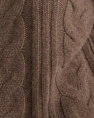 CASHMERE CABLE MOCKNECK SWEATER | Talbots discount