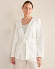 SOFT-BRUSHED FLEECE WRAP | Talbots on sale