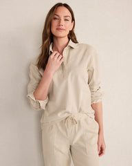 COTTON CORDED TOP | Talbots for sale