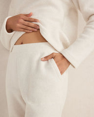 COMFORT FLEECE TAPERED PANTS | Talbots sale