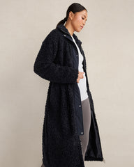 LONG SHERPA COAT | Talbots US