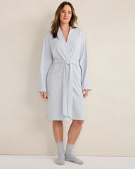 ORGANIC COTTON JERSEY ROBE | Talbots sale