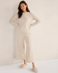 COTTON MODAL BRUSHED JERSEY CREWNECK | Talbots online