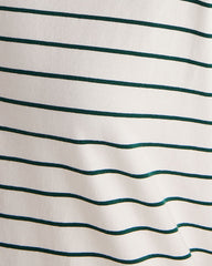 ORGANIC COTTON JERSEY STRIPE PANTS | Talbots outlet