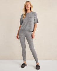 CASHMERE RIB KNIT LEGGINGS | Talbots discount