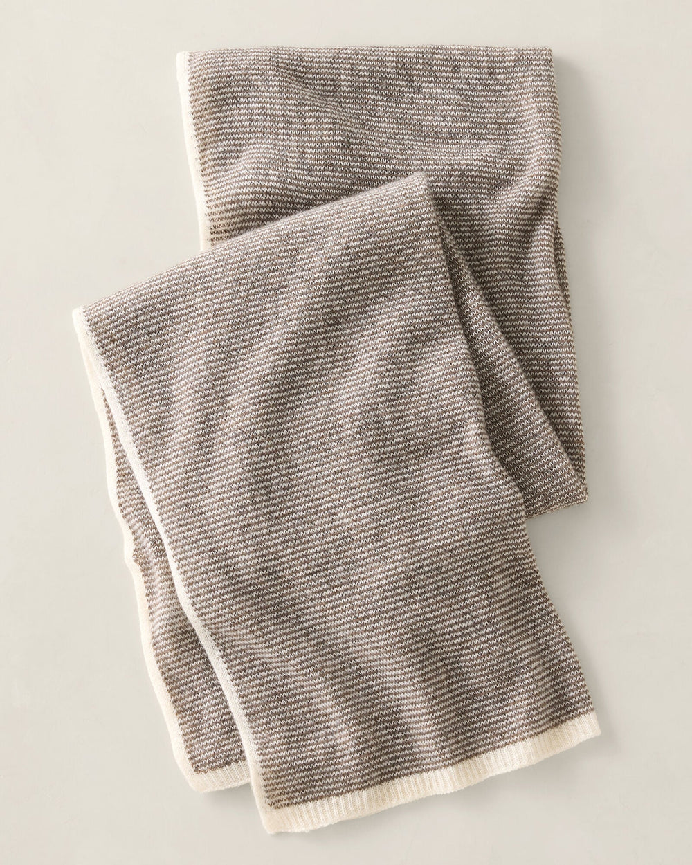 FEATHERWEIGHT CASHMERE STRIPED SCARF | Talbots sale
