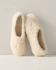 SHEARLING AND SUEDE SLIPPERS | Talbots outlet