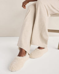 SHEARLING AND SUEDE SLIPPERS | Talbots US