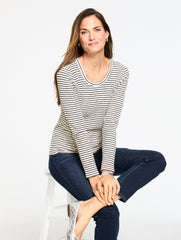 IVORY/INDIGO,XS,Misses