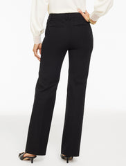 RELAXED BOOTCUT COTTON BI-STRETCH PANTS | Talbots sale