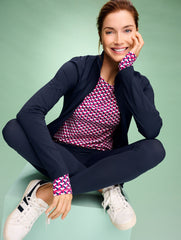 PERFORMANCE COMPRESSION CREWNECK TEE - GEO | Talbots near me