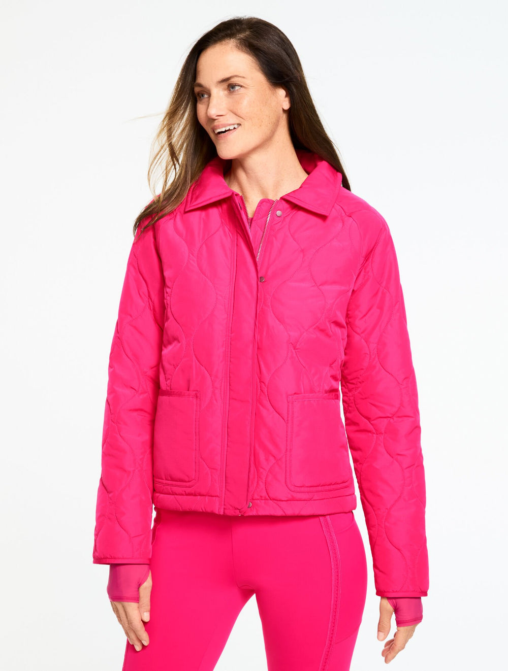 QUILTED BARN JACKET | Talbots for sale