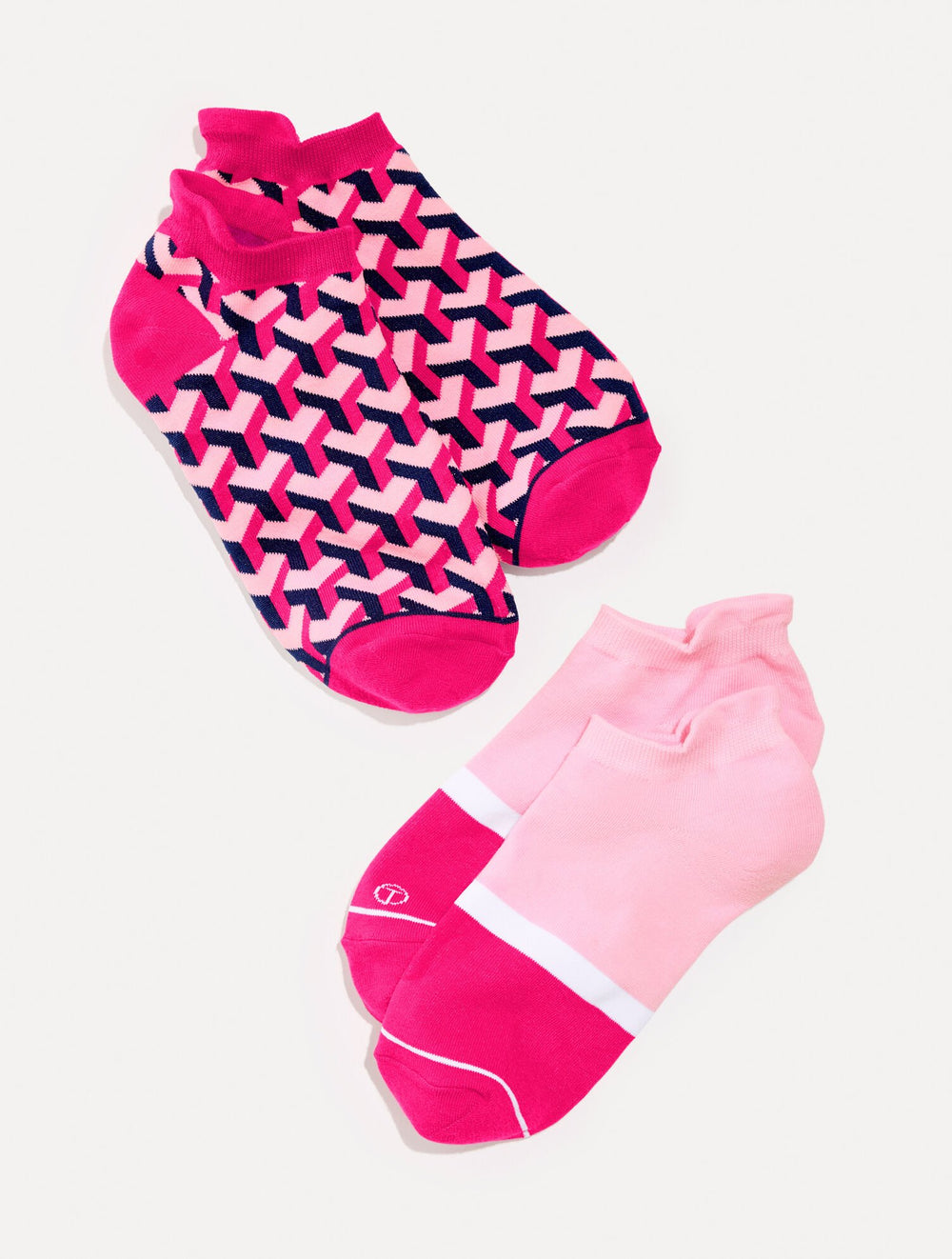 T BY TALBOTS GEO ANKLE SOCKS 2-PACK | Talbots on sale
