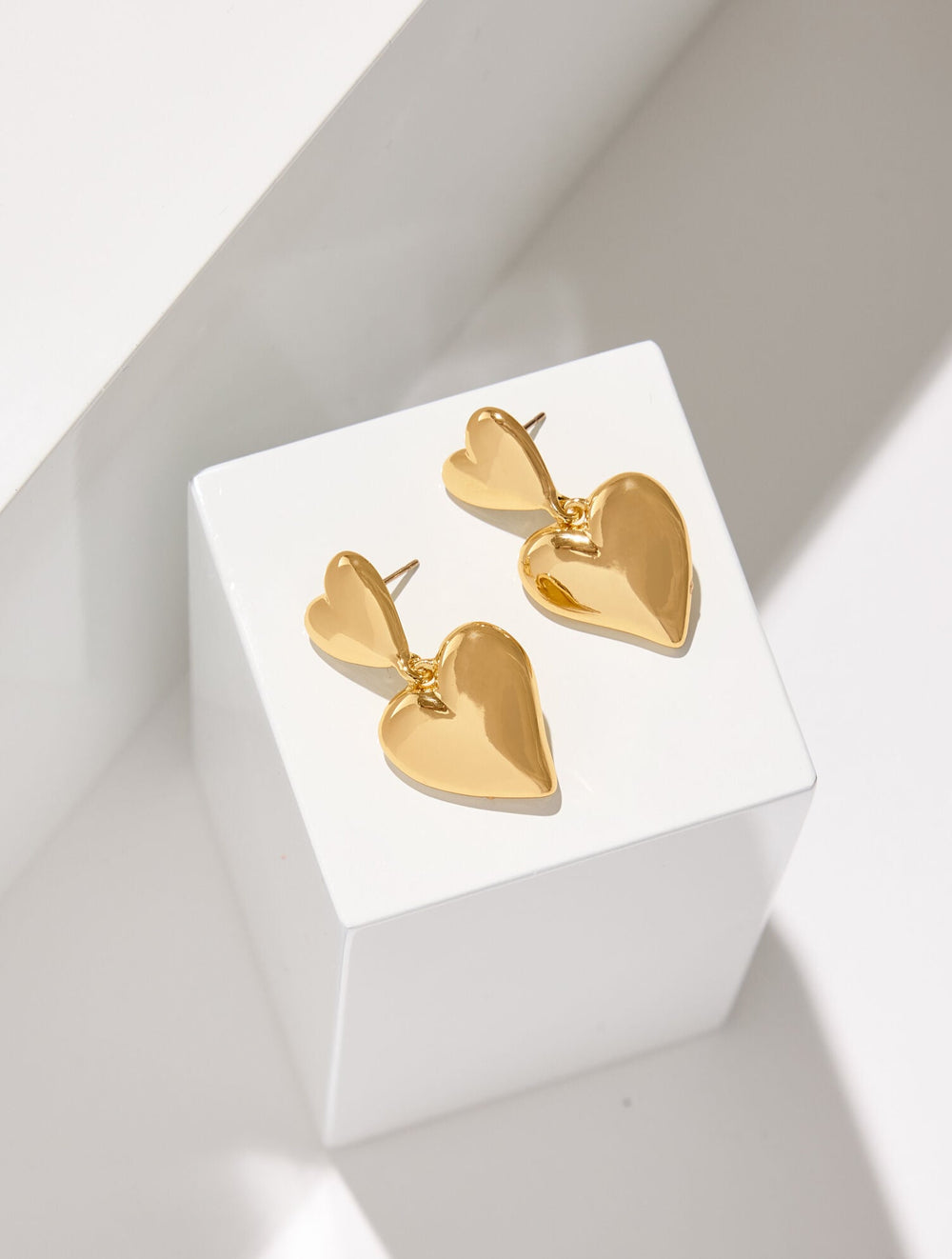 SOFT HEARTS DROP EARRINGS | Talbots on sale