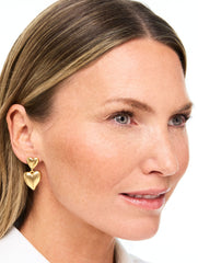 SOFT HEARTS DROP EARRINGS | Talbots on sale