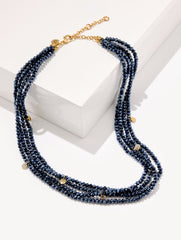 ADARA BEADED LAYER NECKLACE | Talbots US