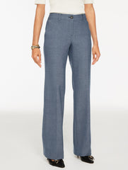 BOOT LEG REFINED DENIM PANTS | Talbots outlet