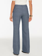BOOT LEG REFINED DENIM PANTS | Talbots outlet