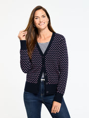 HEART V-NECK CARDIGAN | Talbots US