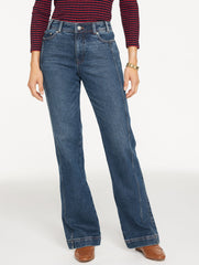 RELAXED BOOTCUT JEAN - NASH WASH | Talbots online