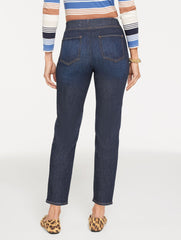 SLIM ANKLE PULL-ON TRAVEL JEANS - ASBURY WASH | Talbots outlet
