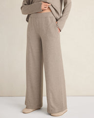 SOFT KNIT WIDE LEG PANTS | Talbots online