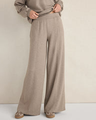 SOFT KNIT WIDE LEG PANTS | Talbots online