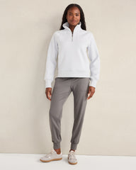 CLOUD FLEECE HALF-ZIP PULLOVER | Talbots online