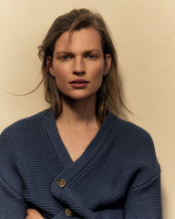 ORGANIC COTTON LINK STITCH CARDIGAN | Talbots discount
