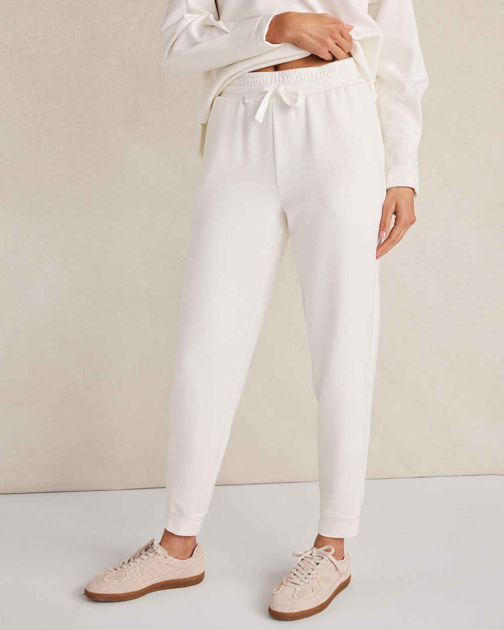 SOFT-BRUSHED FLEECE JOGGERS | Talbots for sale
