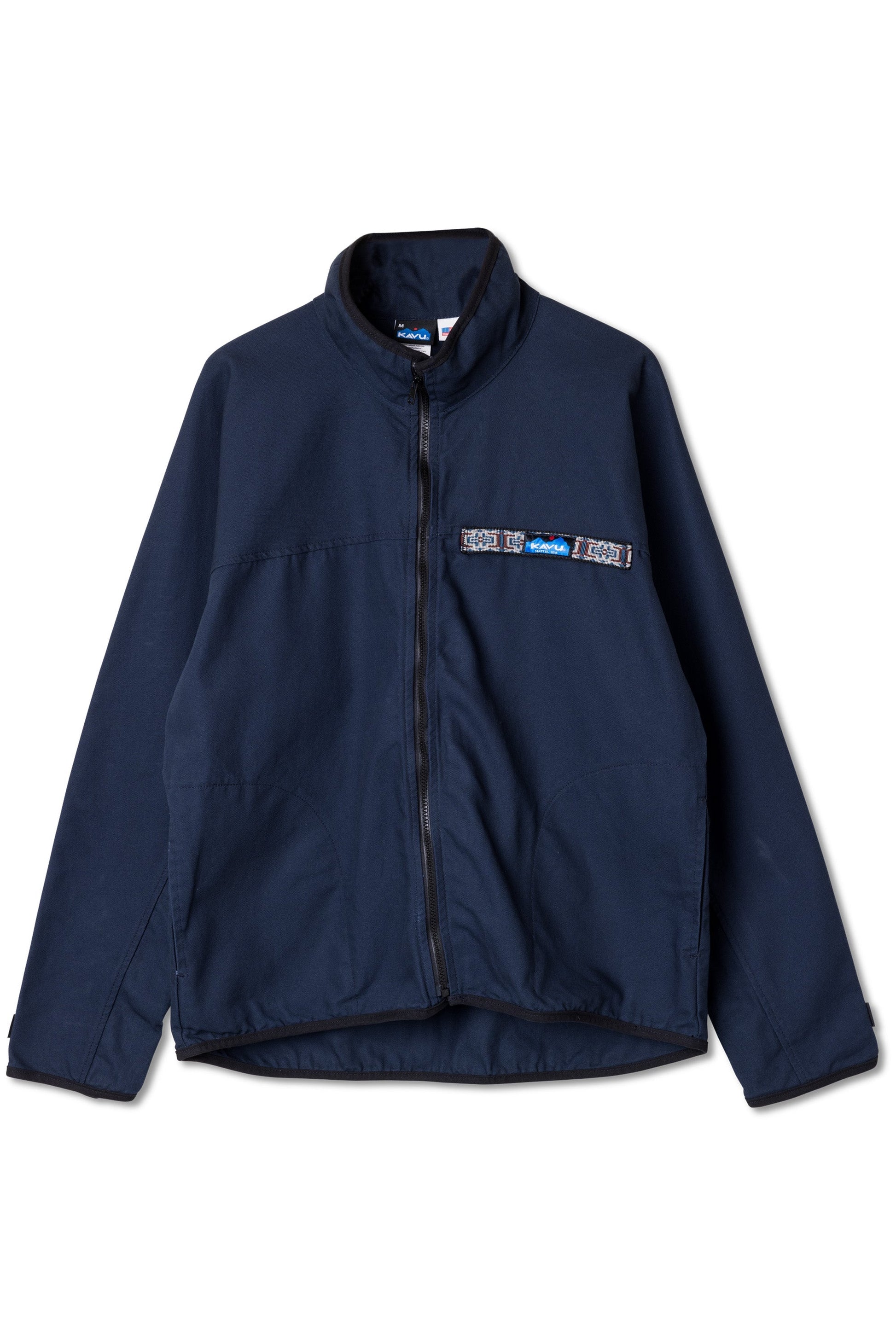 KAVU L/S FZ Throwshirt