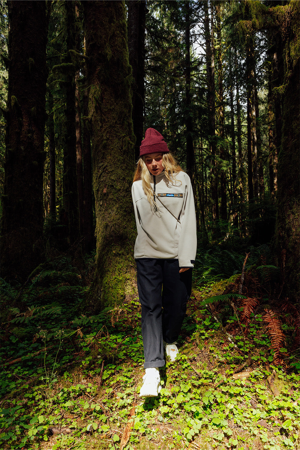 KAVU Fleece Throwshirt