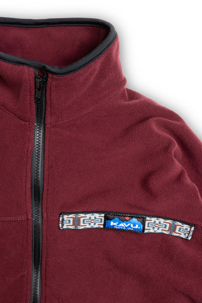 KAVU L/S FZ Fleece Throwshirt