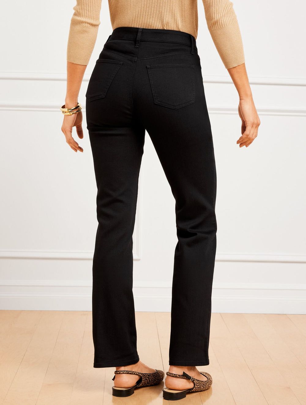 BARELY BOOT JEANS - BLACK WASH - CURVY FIT | Talbots online