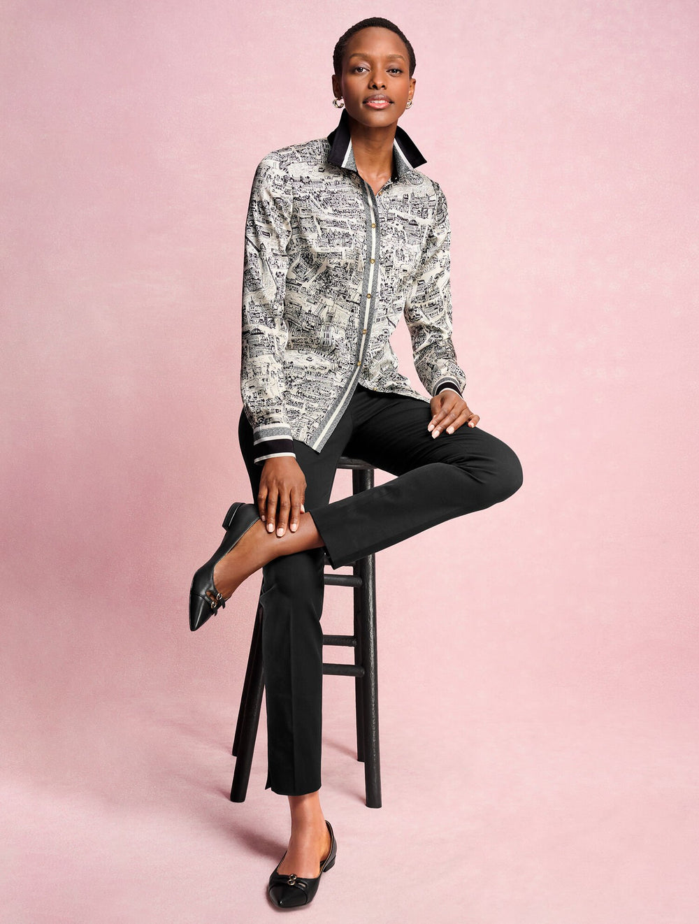 TALBOTS CHATHAM COTTON BI-STRETCH SLIM ANKLE PANTS - SOLID | Talbots online