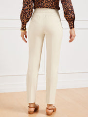 TALBOTS CHATHAM COTTON BI-STRETCH SLIM ANKLE PANTS - CURVY FIT | Talbots sale