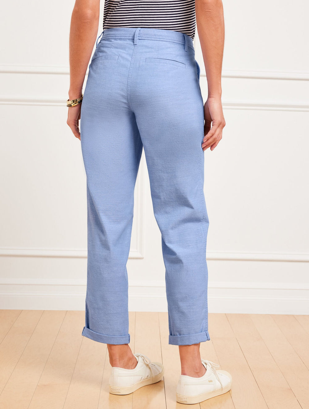 RELAXED CHINOS - NEWPORT CHAMBRAY | Talbots US