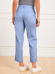 RELAXED CHINOS - NEWPORT CHAMBRAY | Talbots US