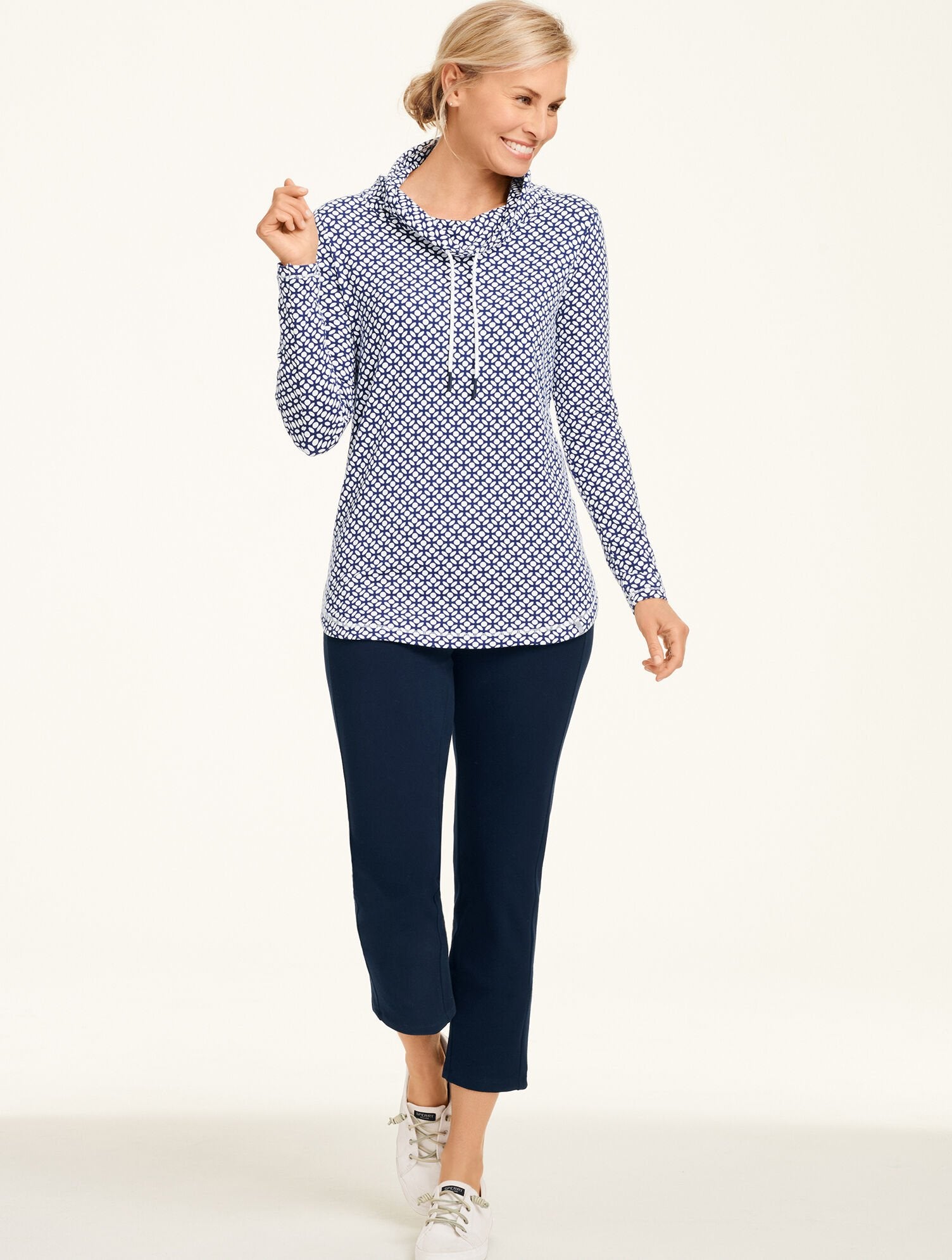 EVERYDAY STRETCH STRAIGHT LEG ANKLE PANT | Talbots on sale