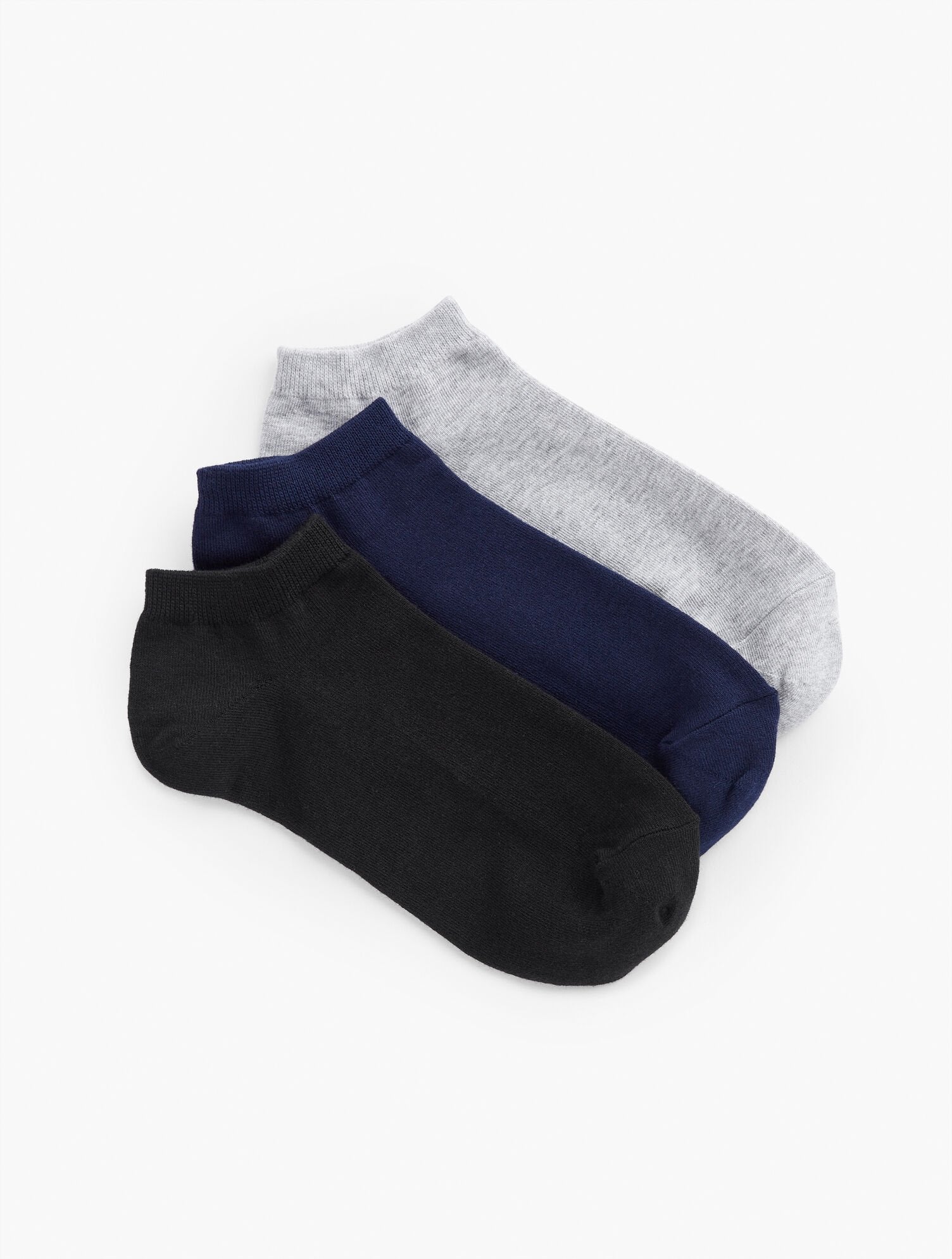 THREE PAIR ANKLE SOCKS | Talbots discount