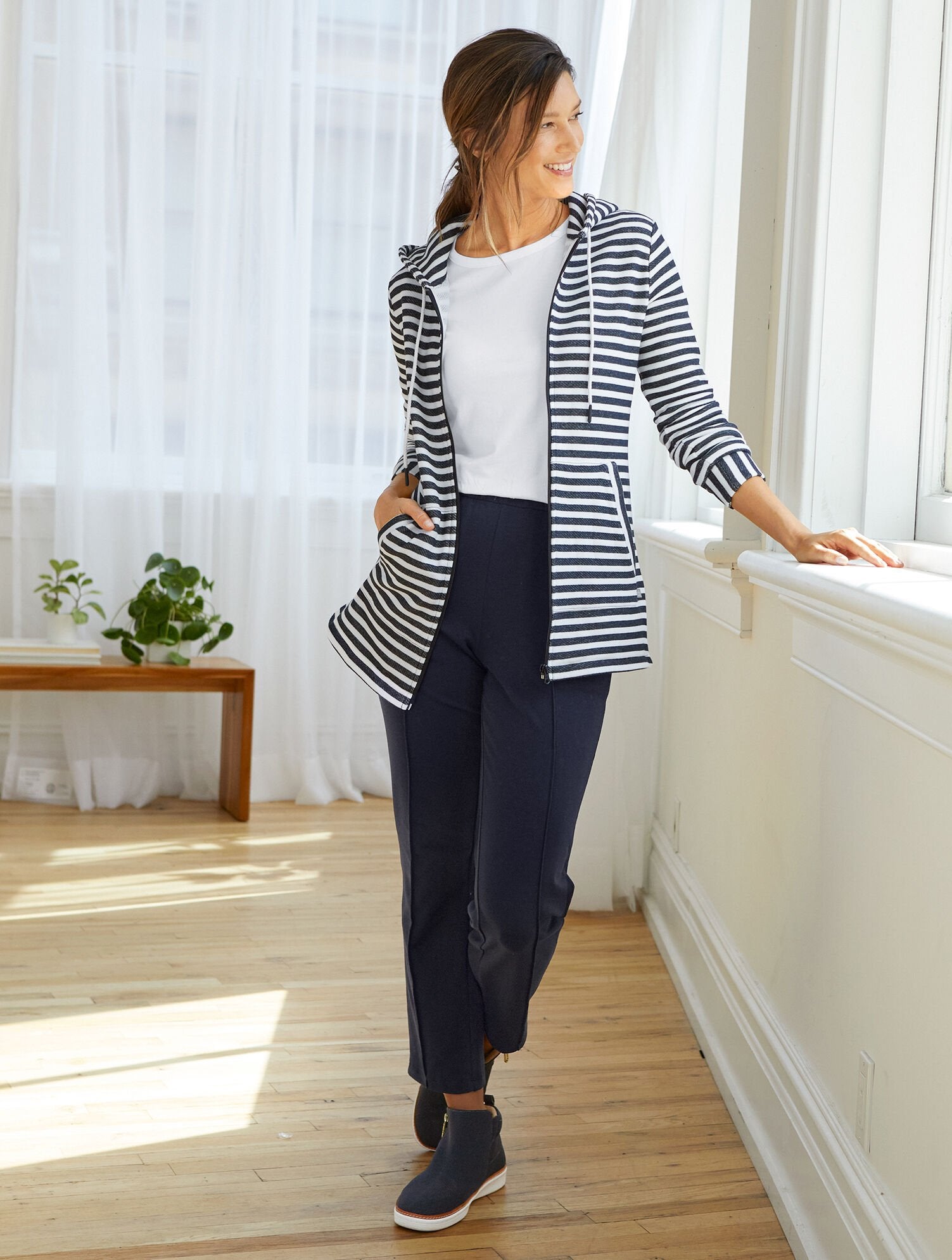 BRITTANY KNIT ANKLE BOOTIE | Talbots sale